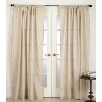 Saro Lifestyle Classic Design Long Window Curtain Single Panel