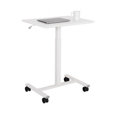 Seville Classics airLIFT Pneumatic Mobile Desk Cart