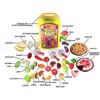 Play Food Kitchen Toys Set - 72 Piece Fake Fruits And Vegetables Toddler Cutting Play-Set - 2 of 4