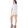 LA LEELA Women's Open Front Summer Vacation Beachwear Short Bathing Suit Cardigan Holiday Swimwear Duster Beach Swim - 2 of 4