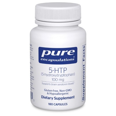 Pure Encapsulations 5-HTP 100 mg - Brain Health, Sleep Regulation & Appetite Support* - 5-Hydroxytryptophan - Gluten Free & Non-GMO