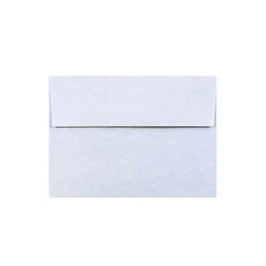 JAM Paper A7 Parchment Invitation Envelopes 5.25 x 7.25 Blue Recycled 10379 - 1 of 2