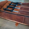 Blade Guard Chef’s Knife Roll: Premium Leather 5-Pocket Bag for Chefs | Secure, Durable, Stylish & Travel-Friendly Case - 3 of 4