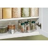 LunaLulinlk Lazy Susan Plastic Turntable 2-Pack Kitchen Organizer, Clear - 2 of 2