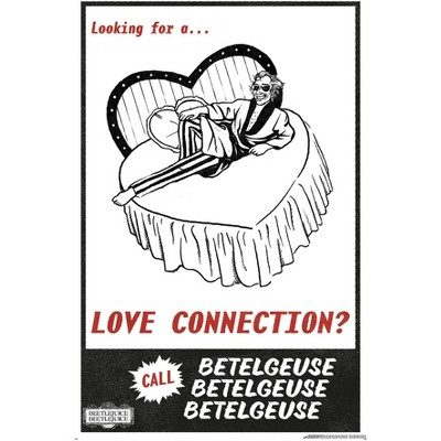Trends International Beetlejuice Beetlejuice - Love Connection Framed Wall Poster Prints