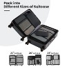 Generic 10 Set Packing Cubes Various Sizes for Travel Accessories Luggage - 2 of 4