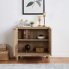 Lycvki MDF 2 Door Storage Cabinet Dressers - 4 of 4