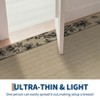 Floral Bordered Rugs for Living Room Bedroom Soft Washable Low Pile Non-Slip Modern Rug - 4 of 4