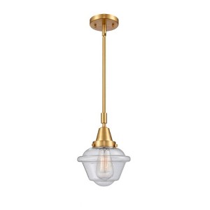 Oxford - 1 Light Stem Hung Mini Pendant In Traditional Style-9.13 Inches Tall and 7.5 Inches Wide - 1 of 1