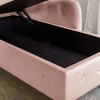 NicBex Storage Bench Storage Organizer Ottoman Velvet Lounge Chair for Bedroom with Storage for Living Room, Bedroom - 3 of 4
