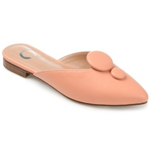 Journee Collection Womens Mallorie Slip On Pointed Toe Mules Flats - 1 of 4