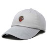 Dalix Strawberry Embroidered Cap Cotton Baseball Summer Cool Dad Hat Womens - 4 of 4