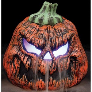 Seasons USA Pumpkin Mister Halloween Decoration - 9 in x 11 in x 13 in - Orange - 1 of 1