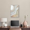 Art Remedy White Gold Boho Neutral Abstract Wall Art Framed - 2 of 4