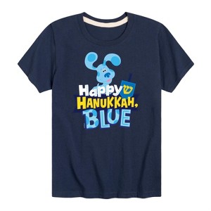 Boys' - Blue's Clues & You! - A Blue Christmas Short Sleeve Graphic T-Shirt - 1 of 4