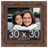 PosterPalooza | 30x30 Wide Bamboo Picture Frame, UV Acrylic, 4 Finishes - Brown, Black, Silver, and Natural - 2 of 4
