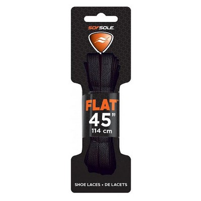 Sof Sole Black Athletic Flat Shoe Laces : Target