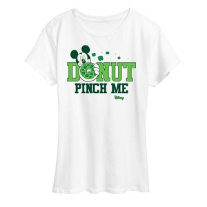 Women's - Disney - Donut Pinch Me Short Sleeve Graphic T-Shirt - 1 of 4