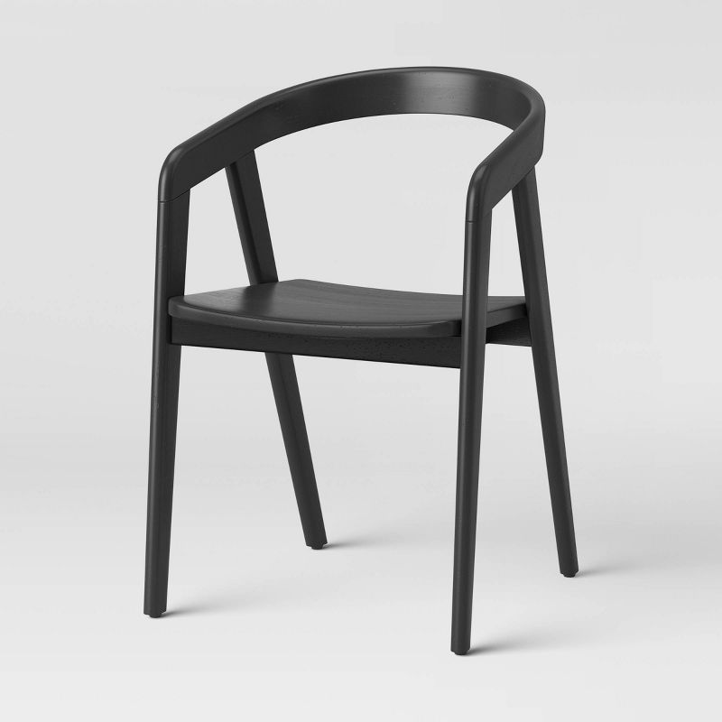 Lana Curved Back Dining Chair - Threshold™, 4 of 12