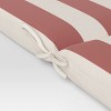 78"x24" Cabana Stripe Outdoor Chaise Lounge Cushion - Threshold™ - 3 of 4