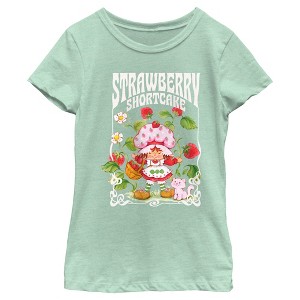 Girl's Strawberry Shortcake Happy Berry T-Shirt - 1 of 4