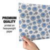The University of New Orleans Secondary Logo Gift Wrap Wrapping Paper Roll 30x72 - 4 of 4