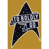 Juniors Womens Star Trek To Boldly Go Starfleet Festival Muscle Tee - 2 of 4