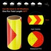 Unique Bargains High Visibility Waterproof Self-Adhesive Warning Reflective Tapes - 3 of 4