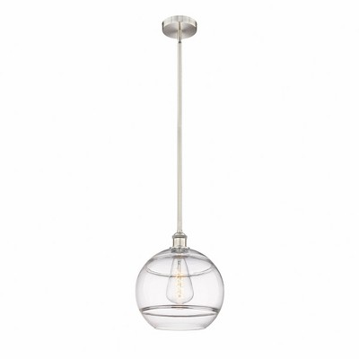 Rochester - 1 Light Stem Hung Mini Pendant In Industrial Style-12.88 Inches Tall and 12 Inches Wide