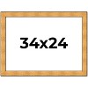 PosterPalooza | Embellished Gold Picture Frame - UV Acrylic, Backing Board, Hanging Hardware Included - 2 of 4