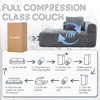 NicBex 62 Inch Loveseat,Modern Modular Chenille Loveseat Sofa with Pillow,Soft 2-Seater Couch Sleeper for Living Room,Bedroom,Lounge - 3 of 4