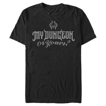 Men's Sleeping Beauty Valentine's Day Maleficent My Dungeon or Yours T-Shirt