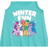 Girls' - My Little Pony - Winter Fun Graphic Sleeveless Aline Dress - 2 of 3