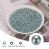 Unique Bargains No Hole ABS Round Faux Pearl for Vase Fillers DIY Home Decoration 5000 Pcs - 3 of 4