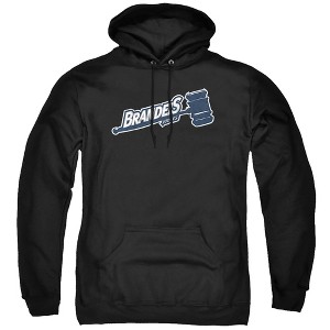 Brandeis University Official Distressed Primary Adult Pull-Over Hoodie - 1 of 4