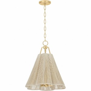 Troy Lighting Sonoma 3 - Light Pendant in  Vintage Gold Leaf - 1 of 1