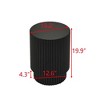 NicBex Modern 30" Round Coffee Table with Barrel Style for Living Room and Bedroom - 2 of 4