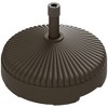 Outsunny Round Patio Umbrella Base Holder Outdoor Umbrella Stand, Filled Up to 62lbs with Stand or 51lbs with Water for Garden Poolside - 4 of 4