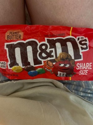 M&M'S Peanut Butter Milk Chocolate Candy Party Size Bag, 34 oz - Harris  Teeter