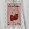Rerun Island Men's Les Cerises France Long Sleeve Graphic Cotton Sweatshirt Hoodie - 2 of 4