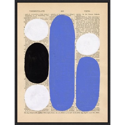 Amanti Art Modern Quotation II by Renee W. Stramel Canvas Wall Art Print Framed 18 x 24-in.