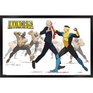 Trends International Invincible: Season 3 - White Room Teaser One Sheet Framed Wall Poster Prints - 1 of 4