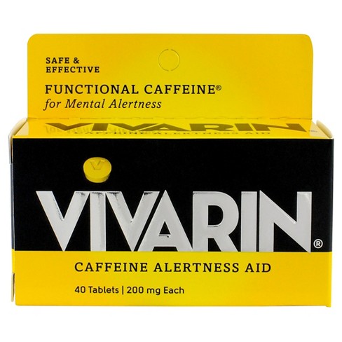 Vivarin Caffeine Alertness Aid Tablets - 40ct - image 1 of 3