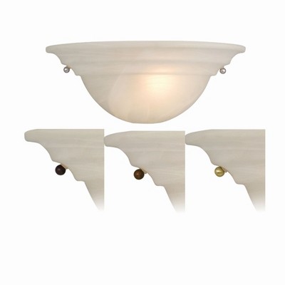 Vaxcel Babylon 1 - Light Sconce in  Antique Brass