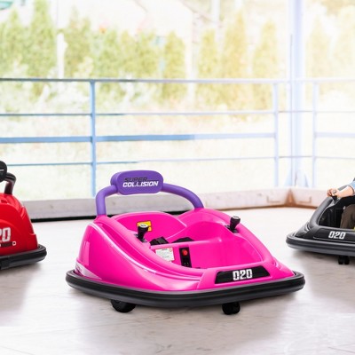 Pink 12V Electric Kids Bumper Car with Remote Control