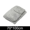 Unique Bargains Blanket Mesh Pineapple Pattern Coral Fleece Polyester 28"x39" - 2 of 4