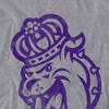 James Madison University Primary Women's Loose T-Shirt Athletic Heather - 2 of 4