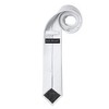 Jacob Alexander Men's Solid Color 2" Skinny Neck Tie - 2 of 4