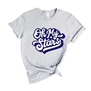 Simply Sage Market Women's Oh My Stars Retro Short Sleeve Graphic Tee - 1 of 4