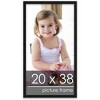 PosterPalooza | Simple Black Picture Frame - UV Acrylic, Foam Board Backing, Hanging Hardware - 2 of 4